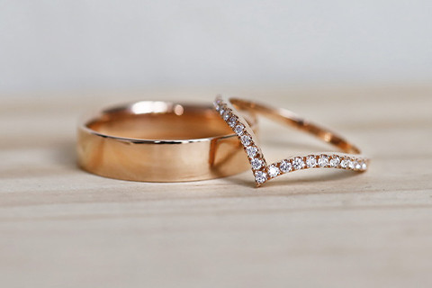 Browse the selection of wedding rings